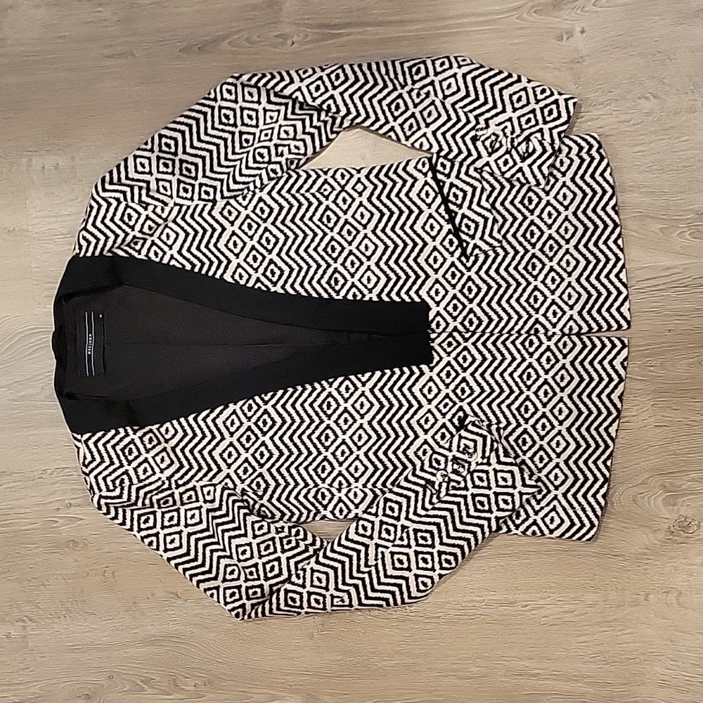 Decjuba blazer black cream